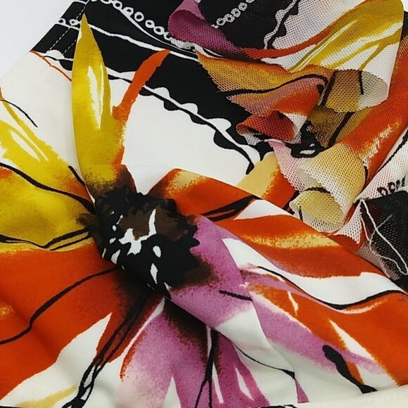 Be Creative Ruffled Floral Bikini Top - Picture 8 of 8